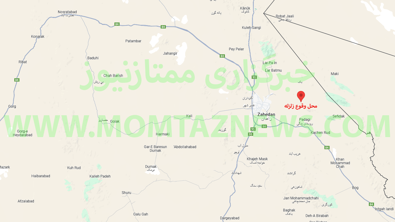 زلزله سیستان و بلوچستان امروز