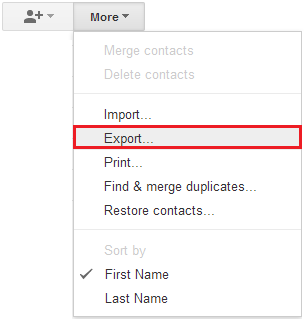 Gmail-Export-Contacts