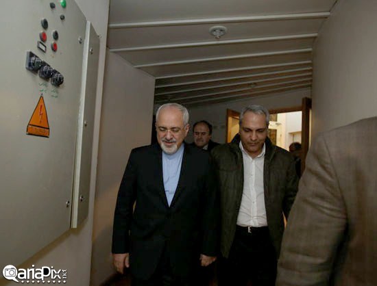عکسهای بازدید دکتر ظریف با مهران مدیری عکسهای بازدید دکتر ظریف با مهران مدیری