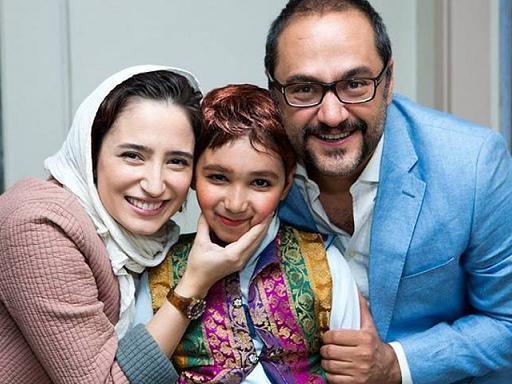 عکس خانوادگی سحر دولتشاهی ،رامبدجوان و پسرشان