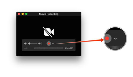 ترفند آیفون, نرم افزار QuickTime Player ترفند آیفون, نرم افزار QuickTime Player