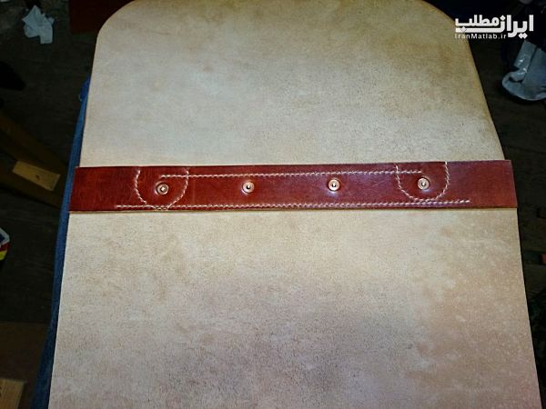 کیف چرم آموزش دوخت کیف چزم دوزی