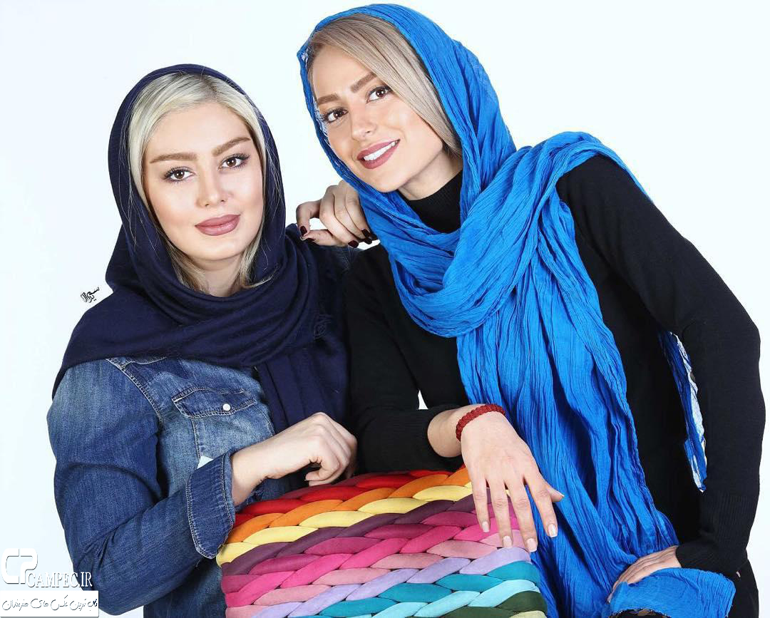 عکس زیبای سحر قریشی و سمانه پاکدل
