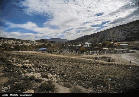 تصاویر دیدنی از یک قبرستان متفاوت در ایران