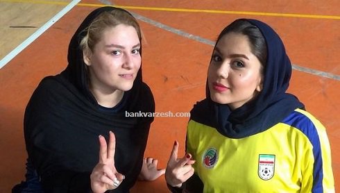 عکس کری‌خوانی آزاده زارعی در کنار دختر ناصر حجازی