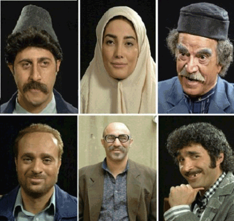 گریم جالب بازیگران سریال پایتخت در یک سریال جدید و تماشایی +تصاویر