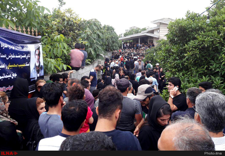 تشییع حبیب محبیان