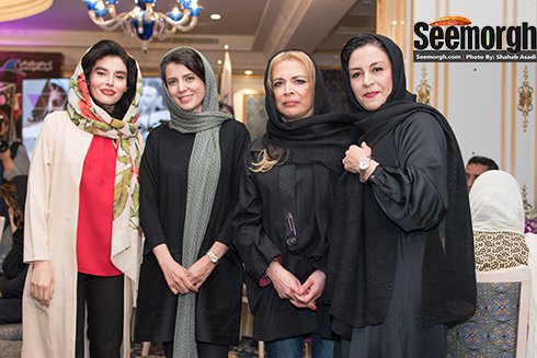 مریلا زارعی در کنار بیتا فرهی و لیلا حاتمی