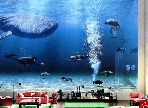 دفتر کار زیبای بیل گیتس /عکس دفتر کار زیبای بیل گیتس /عکس