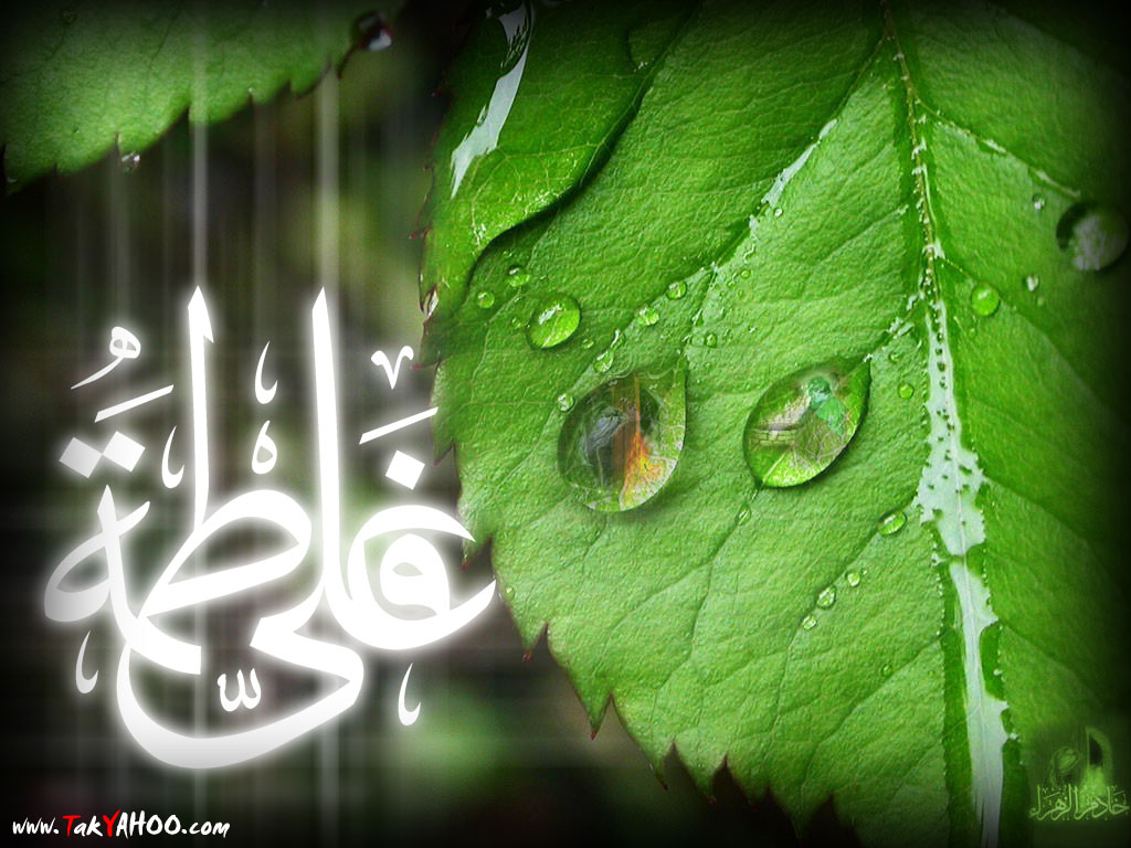 عکس نوشته یا فاطمه زهرا
