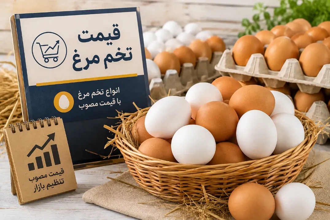 قیمت تخم مرغ امروز