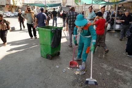 جمع&zwnj;آوری روزانه ۸۰ تن زباله در نجف