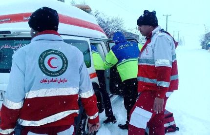 امدادرسانی نیروهای هلال احمر به یکهزار و ۳۸۷ نفر در سه شبانه روز